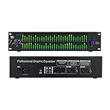 TKL T2531 Professional Graphic Equalizer Audio Processor Two 31-Band Spectrum Display 2U Audio Digital Equalizador Professional Sound system Professional Equalizers For KTV Stage Performance