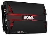 BOSS Audio Systems PD5000 Phantom 5000-Watt, 1, 2, 4 Ohm Stable Class D Monoblock Car Amplifier with Remote Subwoofer Control