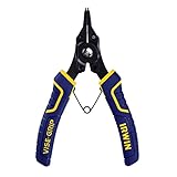 IRWIN VISE-GRIP Convertible Snap Ring Pliers, 6-1/2-Inch (2078900), Multi color