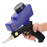 NestNiche Air Sandblaster Gun, Portable Aluminum Sand Blaster Gun Kit with Filter, Gravity Sandblasting Gun with Air Tube Connector, Up to 150 PSI, Paint/Rust Remover for Metal, Wood & Glass Etching