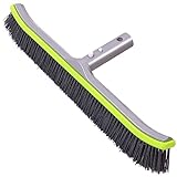 Pool Brush Head for Cleaning Plaster and Gunite Concrete Pool Surfaces,Heavy Duty Inground Swimming Pool Stiff Bristles Scrub Brushes