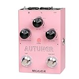MOOER Autuner Vocal Effects Processor Voice Pedal Pitch Correction Reverb Delay Guitar Vocal Stompbox Microphone Amplifier for Guitarist Recording Live Performance Singing Streaming (MVP1)