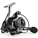 KastKing Megatron Spinning Reel, Great Saltwater Spinning Fishing Reel, Rigid Aluminum Frame 7+1 Double-Shielded Stainless-Steel BB, Over 30 lbs. Carbon Drag, CNC Aluminum Spool & Handle