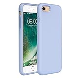 Miracase iPhone SE Case 2022/2020,iPhone 8 case,iPhone 7 Silicone Case Gel Rubber Full Body Protection Case Drop Protection for Apple iPhone SE 2022/2020/8/7(4.7') Clove Purple
