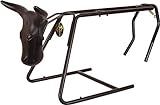 Southwestern Equine Roping Heading and Heeling Dummy Stand - Collapsible/Portable (Collapsible Dummy + Steer Head)