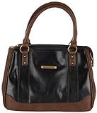 Stone Mountain Maylee Colorblock Crossbody Tote One Size Black/brown