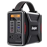 Energizer Portable Power Station PPS240W01, 240Wh Lithium Iron Phosphate Solar Generators for Camping Outdoor, Emergency Battery Backup (110V/200W Peak 400W) for Home, Power Supply with 4W Flashlight