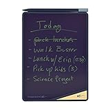 Boogie Board VersaBoard Authentic Reusable Home & Office Organization Notepad with 8.5” LCD Writing Tablet, VersaPencil Stylus, Instant Erase & Built-in Magnet & Portrait/Landscape Kickstand (Blue)