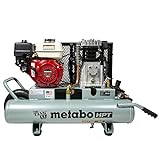 Metabo HPT Air Compressor | THE TANK™ XL 9-Gal | Honda GX 160 Gas Engine | Wheelbarrow | 145 PSI | EC2610EA
