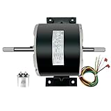 3315332.005 AC Condenser Fan Motor Replacement Genteq F48AF70A61 Compatible with Dometic Brisk Air II Penguin B57915 B59516 B59146 B59186 B59196 1/5HP 3-Speed Air Conditioner Broad Ocean Roof LEUNGOO