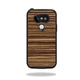 MightySkins Skin Compatible with LifeProof LG G5 Case fre wrap Cover Sticker Skins Dark Zebra Wood