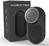 Rechargeable Fabric Shaver, Magictec Lint Remover Sweater Defuzzer Lints Fuzzs Pills Pilling Trimmer for Clothes and Furniture -Battery Operated Black