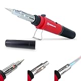 Berkling BSG-568 3-IN-1 Cordless Butane Gas Soldering Iron, Heat Gun Blower, Mini Torch - Self-Ignite, Instant Start, Rechargeable, Light Weight, Portable, Adjustable Flame Control, Up to 90 Mins