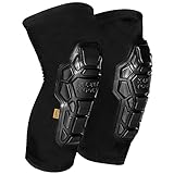 Klein Tools 60511 Knee Pad, Heavy Duty Padded Knee Sleeves, Breathable Mesh Back, Elastic Cuff with Slip-Resistant Silicone, Black, M/L