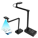 USB Overhead Projector, 4K 16Mp Document Overhead Camera, Orcam Read Document Webcam Adjustable Angle for OS X for Windows for OBS for Android for Teachers
