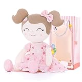 Gloveleya Baby Girl Gift Soft First Baby Doll Plush Doll Strawberry Pink 16' w/Gift Box…