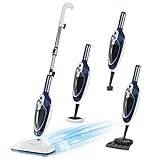 Steam Mop - 10-in-1 Floor Steamer Detachable MultiPurpose Handheld Steam Cleaner for Hardwood/Tile/Laminate All Floors Carpet Cleaning with 11 Accessories for Whole Home Use(Blue).