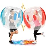 Bumper Balls for Kids,Giant Human Hamster Knocker Ball Body Zorb Ball for Child Outdoor Team Gaming Play for 3-12ages(2pcs 36inch)