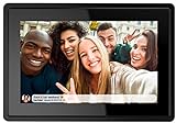 Feelcare 7 Inch 16GB Smart WiFi Digital Picture Frame, Send Photos or Small Videos from Anywhere, Touch Screen, IPS LCD Panel, Wall-Mountable, Portrait and Landscape(Black)