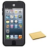 OTTERBOX Defender Series Case for iPod Touch 7th Generation - Compatible with 5th and 6th Gen - Includes Cleaning Cloth - Bulk Packaging - Coal (Black)