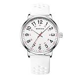 BOFAN Nurse Watch for Nurse,Medical Professionals,Students,Doctors with Easy to Read Dial,Second Hand and 24 Hour,Soft and Breathable White Silicone Band,Water Resistant.