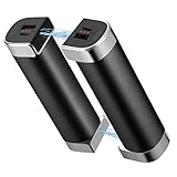 Hand Warmers Rechargeable - Electric Portable Hand Warmer 2 Pack, 360° Heating & Max 15Hrs Warmth Time, 3 Levels Temp, 10000mAh Quick Charge, for Outdoor, Hunting, Raynauds, Women, Men(Black)