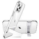 ESR Metal Kickstand Compatible with iPhone 12 Case/iPhone 12 Pro Case [Patented Design] [Two-Way Stand] [Reinforced Drop Protection] Flexible TPU Soft Back for 2020 6.1-Inch – Clear
