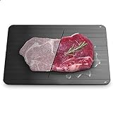 Defrosting Tray for Frozen Meat - Large Tray Meat Thawing Tray Steak Plate Meat Defrosting Board for Frozen Meat Heating Plate Kitchen Gadgets 2023 - Food Defrosting Tray Thawing Tray for Frozen Meat