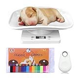 Digital Pet Scale, Small Animal Scale 33lb/15kg Vegetables Fruits Kitchen Weight Scale LED Scale Digital Weight for Puppy/К itty/Hamster/Hedgehog/Food