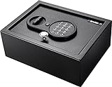 BARSKA AX13762 Top Opening Keypad Security Home Drawer Safe,Black, 0.21 Cu Ft