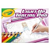 Crayola Light Up Tracing Pad - Pink, Drawing Pads for Kids, Kids Toys, Light Box, Birthday & Easter Gifts for Girls & Boys, 6+ [Amazon Exclusive]