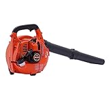 2 Stroke 25.4cc 1.0HP Gas Powered Handheld Leaf Blower, 7000RPM Single Cylinder Air-Cooled Portable Leaf Snow Sweeper Grass Blower Cleaner Tools for Lawn Garden Road(US Stock)