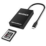 USB C XQD Card Reader, 5Gbps Type C XQD Memory Card Reader Compatible with Sony G/M Series USB Mark XQD Card, Lexar 2933x/1400x USB Mark XQD Card for Android/Windows/Mac OS/Linux