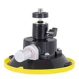 IMT 4.5' Suction Cup Camera Mount with 360 Ball Head, Air Pump Vacuum Suction Mount for Action Camera/DSLR/Camcorders/Phone, Camera Holder on Windshield/Window/Dashboard/Boats