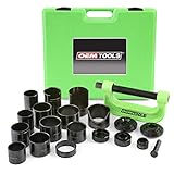 OEMTOOLS 25104 21 Piece Master Ball Joint Press Kit, Installs and Removes Ball Joints, U-Joints, and Brake Anchor Pins, Designed for 2WD and 4WD Vehicles