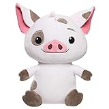 Disney Princess Moana 14-Inch Weighted Plush Pua, Approximately 2 Pounds, Stuffed Animal, Pig, by Just Play