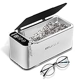 Portable Ultrasonic Cleaner, 4 Gear Adjustable Ultrasonic Cleaning Machine with Led Display and Touch Panel, for Jewelry, Eyeglasses, Necklaces