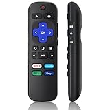 Universal Remote Control Replacement for Roku TV All Models, Compatible for TCL/Hisense/Sharp/Philips/Onn/Element/Insignia/JVC/RCA R0KU Smart TVs 【Not for RokuStick,Box and Players】