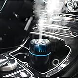 Unee Car Diffuser, USB 100ml Mini Humidifier Essential Oil Diffuser Car Air Freshener Aromatherapy Diffuser(Black)