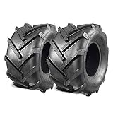 MaxAuto 2 Pcs 18X9.50-8 Lawn Mower Tractor Tires 18X9.50X8 Very Wide 6 Ply Rated P328