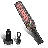 JANEYHIM Metal Detector Wand Rechargeable,Nail Finder,Metal Detector Wand for Woodworking,Security wand(with Battery, with USB Cable)