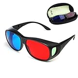 BIAL Red-Blue 3D Glasses/Cyan Anaglyph Simple Style 3D Glasses 3D Movie Game-Extra Upgrade Style