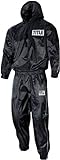 TITLE Pro Hooded Sauna Suit, X-Large, Black
