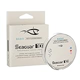 Seaguar 101 Basix 100% Fluorocarbon Fishing Line, 200Yds, 12Lbs Line/Weight, Clear - 12BSX200
