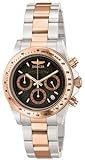 Invicta Men's 6932 'Speedway Professional Collection' 18k Rose Gold-Plated and Stainless Steel Watch