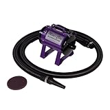 Electric Cleaner Co Mini-Circuiteer Portable Livestock Groomer and Blower, Metallic Purple - Lightweight and Portable Blower, Purple