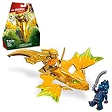 LEGO NINJAGO Arin’s Rising Dragon Strike Toy, Ninja Action Figure Playset with Arin Minifigure, Building Ninja Battle Toy Set for Kids, Easter Basket Stuffer for Boys and Girls Ages 6 and Up, 71803