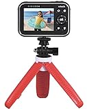VTech KidiZoom Studio (Red), Video Camera for Children with Fun Games, Kids Camera with Special Effects, Kids Digital Camera with Rechargeable Battery, Action Camera for Boys and Girls from 5 Years +