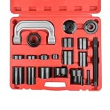 Handor 21PCS Master Ball Joint Press Kit, Ball Joint Repair Remover Installer Adapter Tool Kit, Upper and Lower Ball Joint Removal Tool Set for Most 2WD and 4WD Cars and Light Trucks