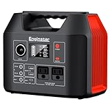 EnginStar Portable Power Station 300W 296Wh Battery Bank with 110V Pure Sine Wave AC Outlet for Outdoors Camping Hunting and Emergency, 80000mAh Backup Battery Power Supply for CPAP